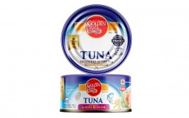 Golden Prize Tuna Sandwich Flakes in Soya Bean Oil  Tin  185 grams